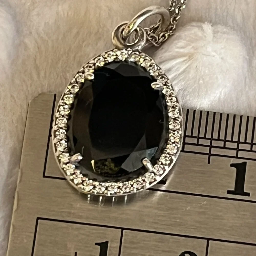 Pandora Glamorous Legacy Black Spinel Pendant – 390353SPB – 925 ALE - Picture 4 of 12